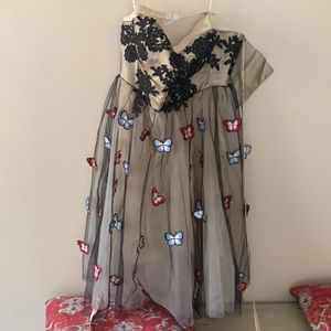 Beautiful teen dress handmade